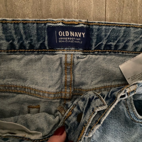 Set Lot 2 Boys 14 & Slim Jeans Old Navy Children Place Loose Bootcut - Picture 8 of 9